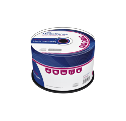 CD-R MediaRange 700MB|80min 52x speed, 50 stuks