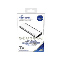 DE_MEDIARANGE SSD FESTPLATTE EXTERN 256GB
