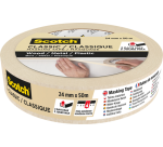 Afplaktape Scotch Classic 24mmx50m beige