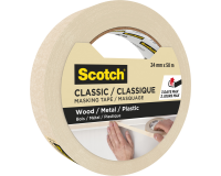 Ruban de masquage Scotch Classic 50mx24mm beige