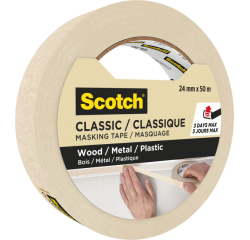 Afplaktape Scotch Classic 24mmx50m beige