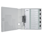 Leitz WOW printbare index, 10 tabs, zwart-wit