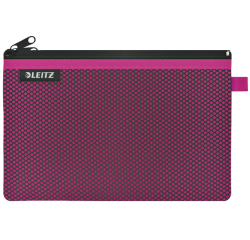 Leitz WOW Pochette, L, 2 compartiments, rose