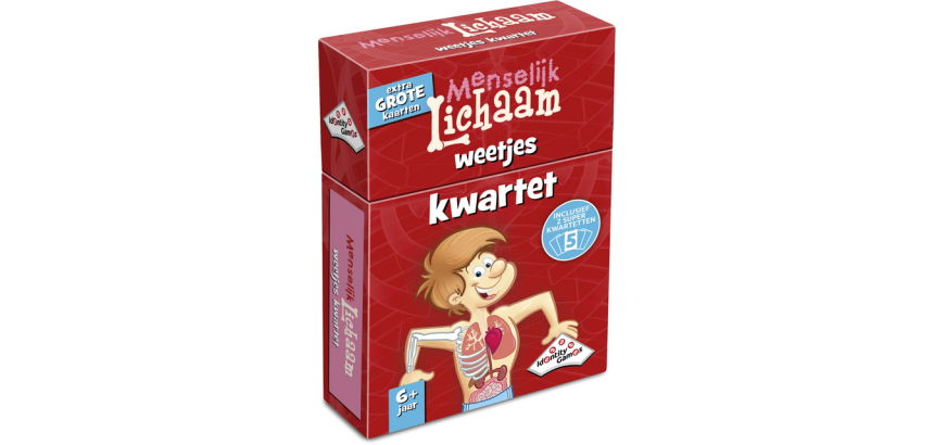 Jeu de cartes Corps humain (néerlandais)