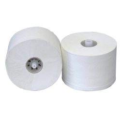 Papier toilette Recycled à embout 2 ép 100m blanc