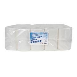 Toiletpapier Cleaninq 2-laags 400vel extra wit