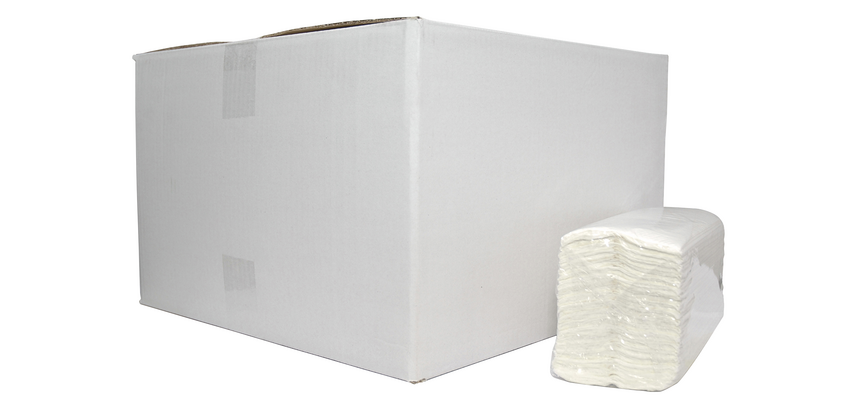 Essuie-mains Pli-C 2 épaisseurs 250x310mm 16x 152 feuilles blanc