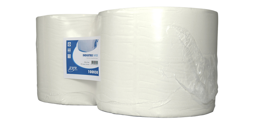 Poetspapier Euro Products M1-V1 2-laags 1000 vel wit 100038