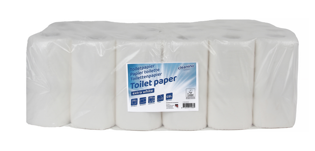 Toilettenpapier Cleaninq 2 Lagen 48x 200 Blatt weiß