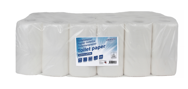 Papier toilette Cleaninq 2 épaisseurs 48x 200 feuilles blanc
