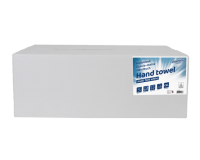 Handdoek Cleaninq I-vouw 2-laags 206x240mm 25x150st wit