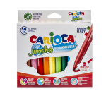 Feutre Carioca Jumbo Maxi assorti set 12 pièces
