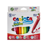 Viltstifte Carioca Jumbo maxi assorti set à 12 stuks