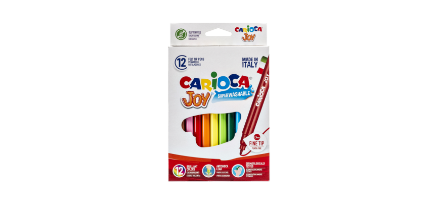 Feutre Carioca Joy assorti set 12 pièces