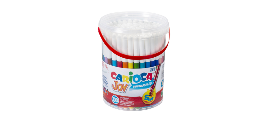 Feutres Carioca Joy pot 100 couleurs
