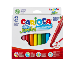 Carioca Jumbo Maxi Filzstifte Set 24 Stück sortiert