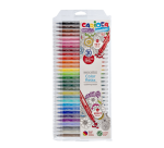 Feutre Carioca Birello double pointe assorti set 30 pièces