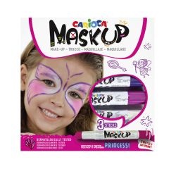 Feutre Carioca Make-up princesse set 3 couleurs