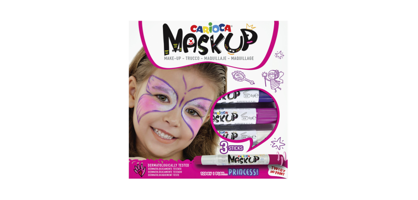 Feutre Carioca Make-up princesse set 3 couleurs