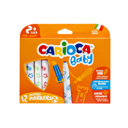 Feutre Carioca Baby set 12 couleurs