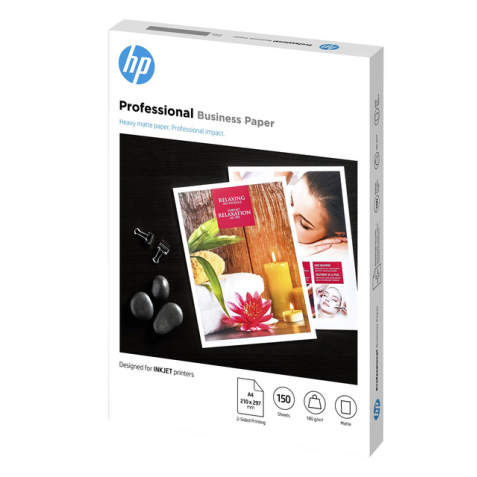 Inkjetpapier HP 7MV79A A4 mat 180gr 150 vel