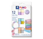 Fimo Soft Modelling Clay Pack 12 Pastel Colors