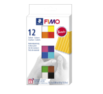 Pâte à modeler Fimo Soft Colour 12 couleurs basiques