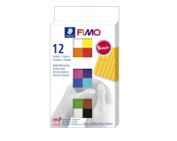 Pâte à modeler Fimo Soft Colour 12 basique assorti