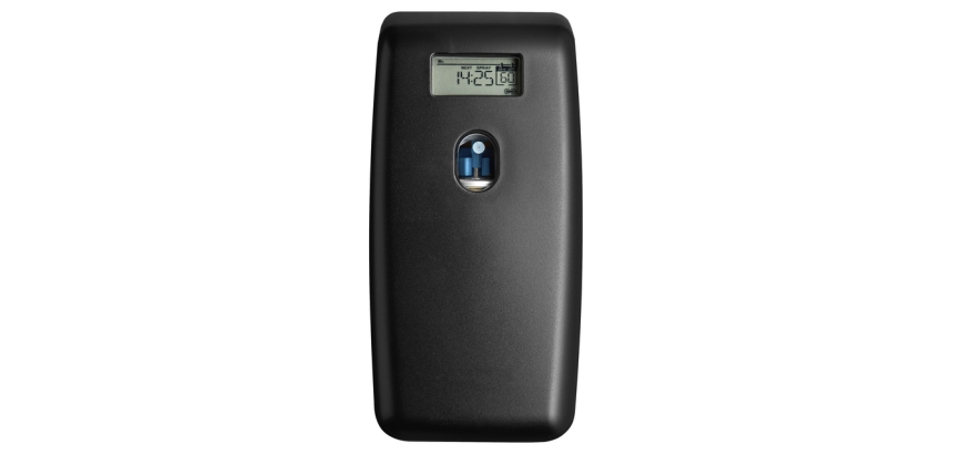 QuartzLine 448551 Q23 black spray air freshener dispenser