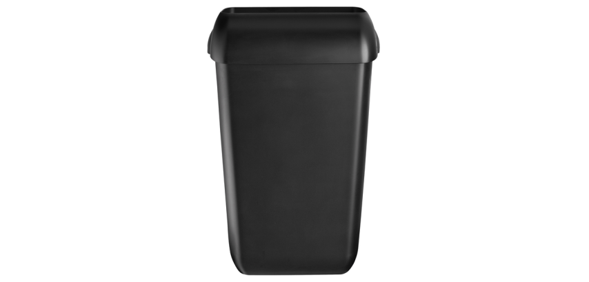 Poubelle QuartzLine ouverte 43 litres noir 441454