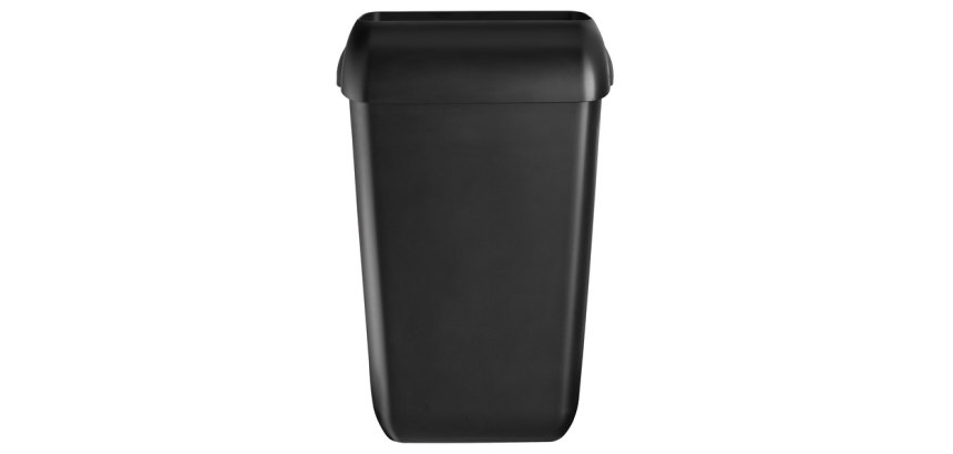 Offener Mülleimer QuartzLine 43 Liter schwarz 441454