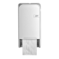 Toiletpapierdispenser Quartzline Q1 systeemrol duo wit 441001