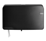 Distributeur papier toilette QuartzLine Q5 441057 Mini Jumbo Duo noir