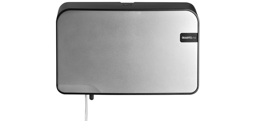 Distributeur papier toilette QuartzLine Q2 441092 petit Duo argent