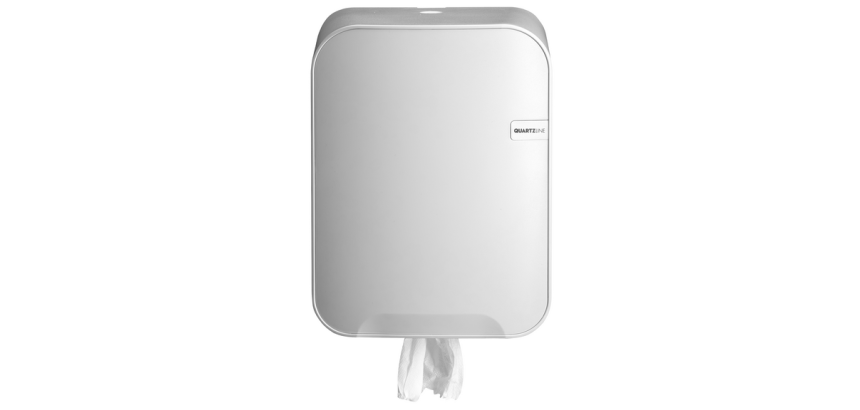 QuartzLine Q16 441104 Midi white cleaning paper dispenser