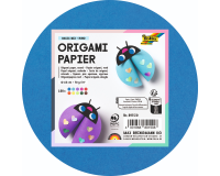 Origami papier Folia 70gr rond 15cm 100 vel assorti kleuren