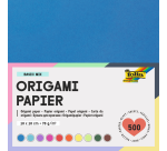 Feuilles de pliage Folia 70g 10x10cm assorti 500 feuilles