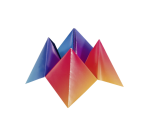 Feuilles de pliage Folia 100f 15x15cm Arc-en-ciel 100 feuilles