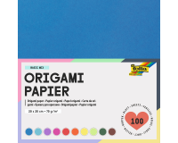 Origami papier Folia 70gr 20x20cm 100 vel assorti kleuren