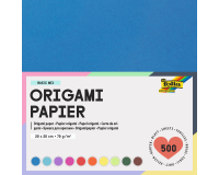 Origami papier Folia 70gr 20x20cm 500 vel assorti kleuren