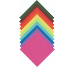 Folia folding sheets 70g 15x15cm assorted 500 sheets