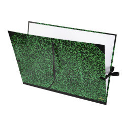 En_carpeta dibujo canson classic 52x72 cm con lazos marmol verde