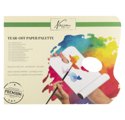 Palette détachable Nassau Fine Art bloc 40 feuilles