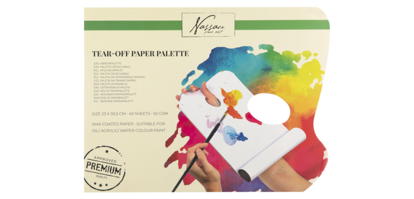 Nassau Fine Art Detachable Palette Pad 40 Sheets