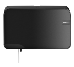 Toiletpapierdispenser Quartzline Q2 klein duo zwart 441052