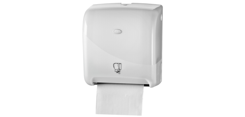 Distributeur rouleau essuie-mains Pearl Line  P12 Matic blanc