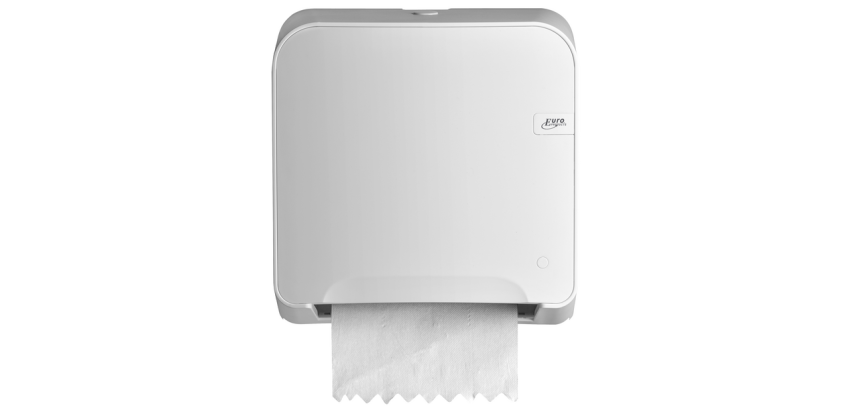Distributeur rouleau essuie-mains QuartzLine Q14 Matic XL 441109 Petit blanc