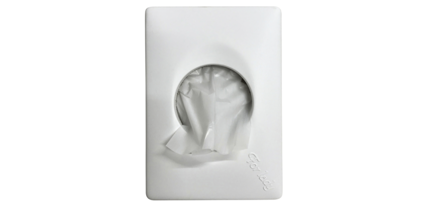 Damesverbandzakdispenser Quartzline Q29 wit 441901