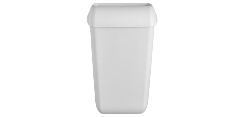 Offener Abfalleimer QuartzLine 43 Liter weiß 441404