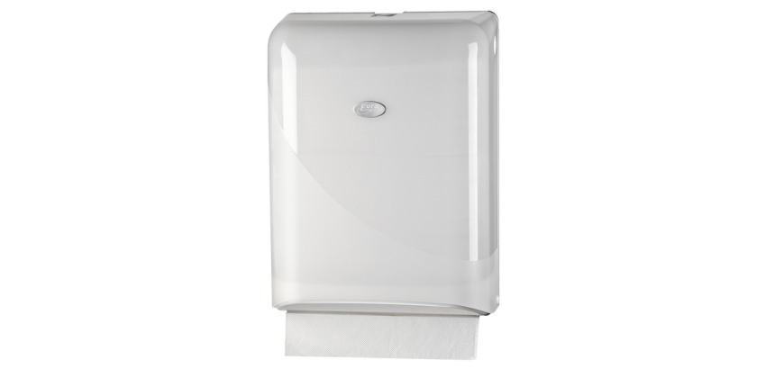 Pearl Line P7 431101 white hand towel dispenser